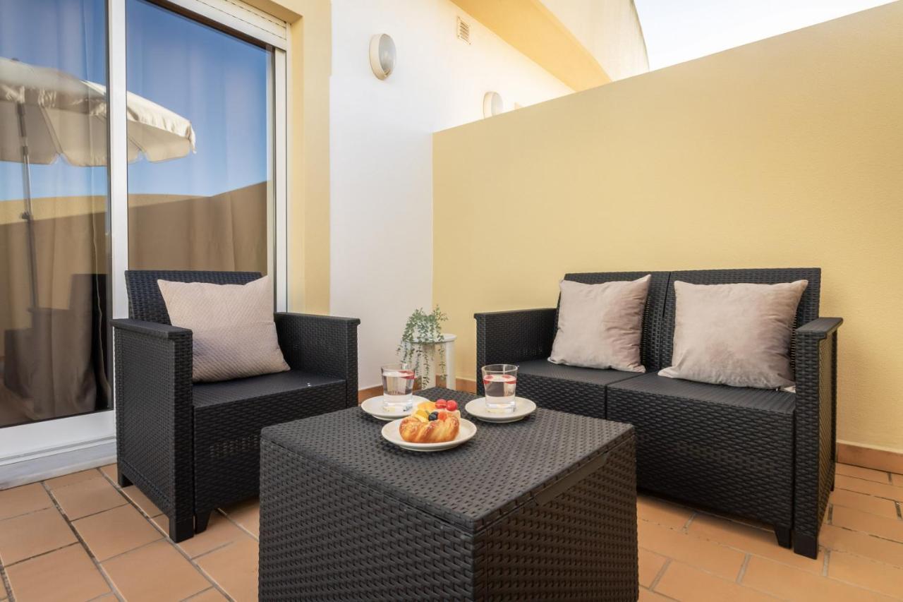 Apartamento Alameda Quarteira Exteriör bild