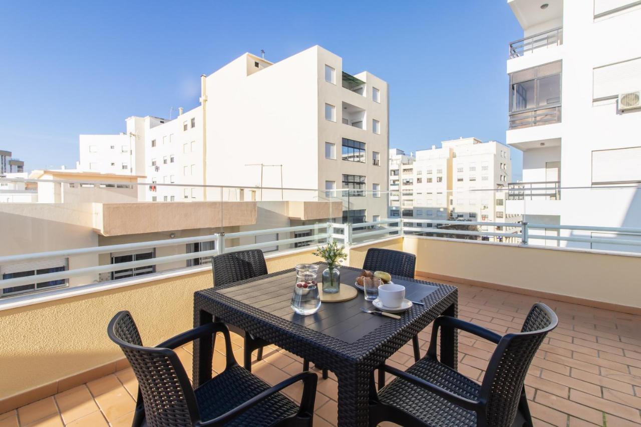 Apartamento Alameda Quarteira Exteriör bild